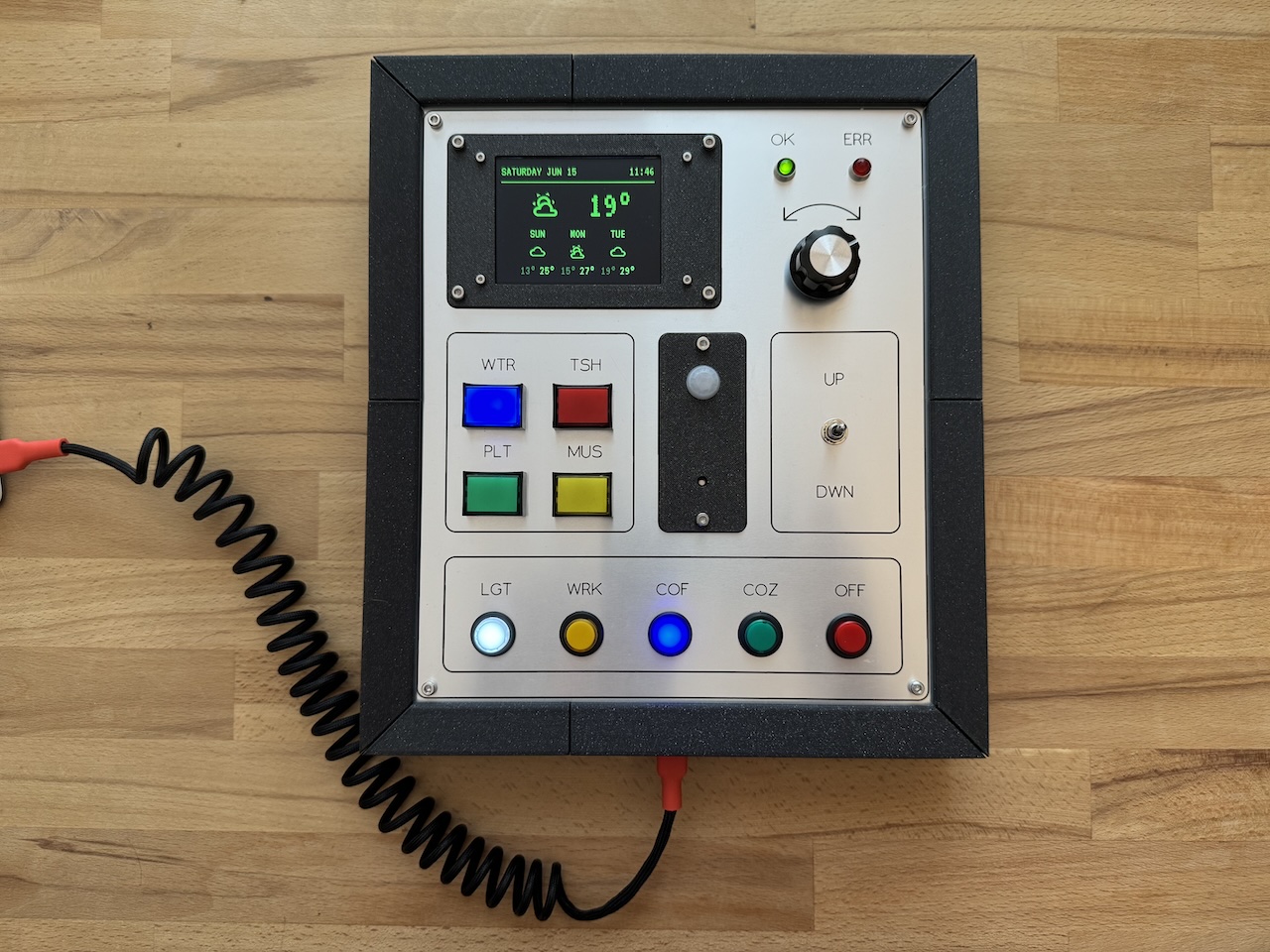Ground Control home panel