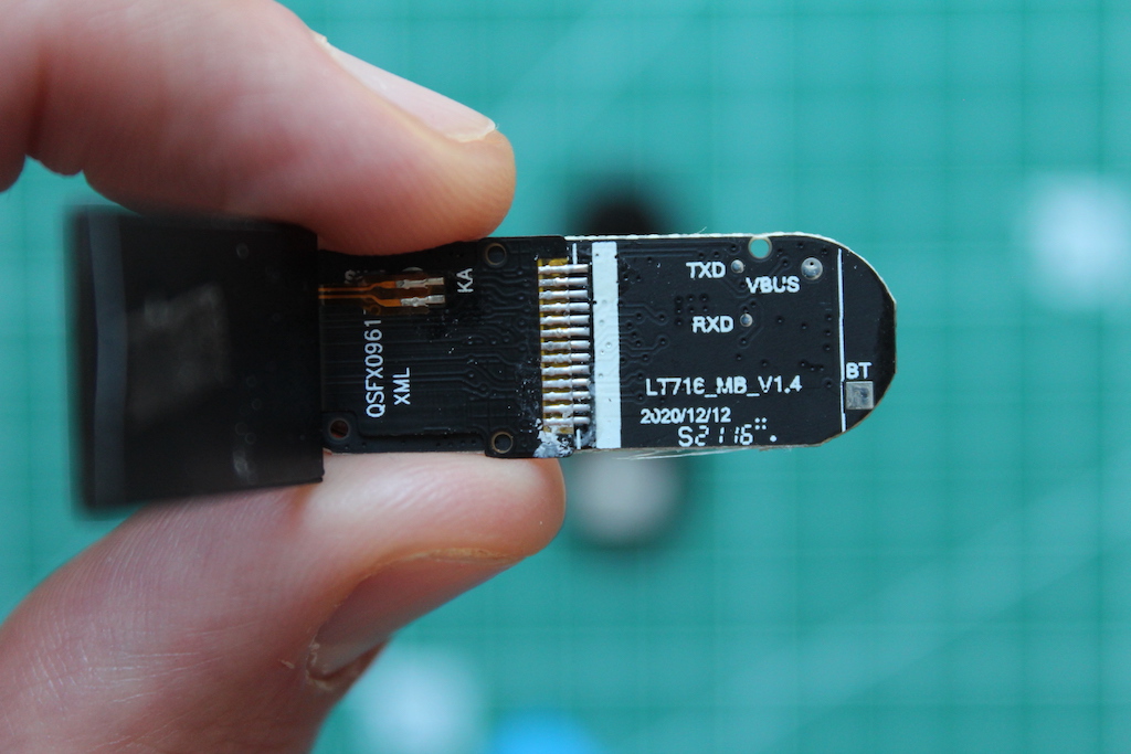 Back of the PCB (1/2)